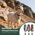Goat Collars and Bells，Durable Nylon Adjustable Collar (Gradation)