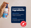 Vetnique Glandex Medicated Dog Butt Wipes or Spray for Dog Scooting - Topical Anti Itch Skin Relief for Soothing Inflamed Anal Glands in Dogs & Cats - Fast Acting Formula 50ct (50ct Wipes)