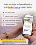 Furbo Mini Pet Camera [Subscription Required] Unlock Camera w/Paid Plan: Home Security with Dog & Cat Safety Alerts, 2-Way Audio, Mountable Smart Cam (Low Risk, 3mo Min. Cancel Anytime)