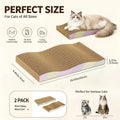 Cat Scratching Board 2-Pack, Reversible Cat Scratcher Pad, Large