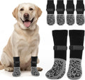 PICK FOR LIFE Non Slip Dog Socks with Grippers Prevent from Licking Paws,Anti-Slip Dogs Grip Socks for Senior Dogs on Ha