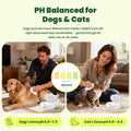 FEMEKE Unscented Dog Wipes & Cat Wipes (4x50 Packs) | Hypoallergenic, pH Balanced for Paws, Body, Eyes & Ears Grooming |All-Natural Plant Fiber Wipes with Aloe & Vitamin E | Pearl Texture