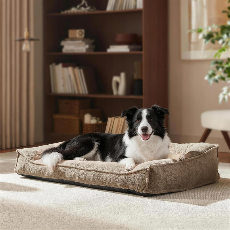 FURTIME Orthopedic Dog Bed Medium Size Dog, Extra Washable Dog Couch 35