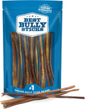 Best Bully Sticks 12 Inch Odor-Free Bully Sticks for Dogs - 12 Count (Pack of 1) - Natural Grass-Fed Beef, Easily Digest