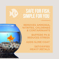Natural Rapport Aquarium Water Conditioner, All-in-1 Dechlorinator, 16 oz