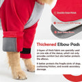 SlowTon Dog Recovery Suit, Dog Leg Sleeve to Stop Licking, Elbow Protector