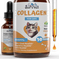 Collagen for Cats - Cat Collagen - Cat Supplements & Vitamins - Cat Skin and Coat Supplement - Cat Supplements for Indoor Cats - Cat Collagen Drops - Collagen for Cats Drops - 1 fl oz