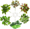 PINVNBY Reptile Terrarium Plants Hanging Artificial Lizards Habitat Climbing Decorations with Suction Cup Pets Tank Fake