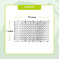 Homarden Transparent Training Mat for Cats - Flexible Cat Deterrent for Outdoor and Indoor - Scatmats with Spikes and 12