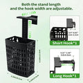 Upgraded Adjustable Aquarium Plant Holder,2 Pack Black