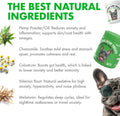 Calming Hemp Treats for Dogs Made in USA Organic Hemp Natural Separation Aid Helps Barking, Chewing, Thunder, Fireworks,