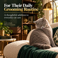 Kneady Hairball Support Chews for Cats, Chicken Flavor Daily Cat Treats with Probiotics & Papaya Enzyme, Crunchy Outside