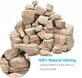 Aquarium Rocks 5lb Fish Tank Stone 2-5 inch Natural Pagoda Rocks for Aquascaping Landscaping Models Terrariums Reptile a