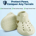 Dog Shoes for Dogs, Clogs Boots Booties Hot Pavement, Rain Waterproof Shoe Summer Sandals Puppy Breathable Doggie Doggy 