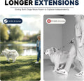 Pieviev Double Dog Leash for 2 Medium&Large Dogs, Longer Coupler, No Tangle