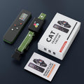 Cat Training Collar Cat Bark Collar with Remote Electric Cats Shock Collar 3300FT IP67 Waterproof 3 Training Modes Beep 