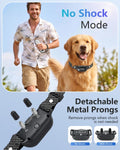 PATPET Shock Collar for Dogs(10-120lbs), 4000ft Rechargeable IPX7 Waterproof Training Collar with Remote for 2 Dogs- Ele