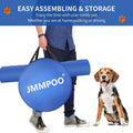 Dog Agility Training Equipment, 60-piece Dog Obstacle Course Training Starter Kit Pet Outdoor Game with Tunnel, Agility 