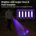 Grace Marci Rechargeable UV Flashlight, 51 LED 395nm Black Light, Ultraviolet Lite UV Light, Pet Urine Detector for Dog/Cat Urine, Dry Stains, Bed Bug, Resin Curing, Scorpions, Dry Pet Stains