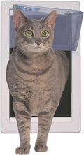 IDEAL PET PRODUCTS SINCE 1979 Perfect Pet Soft Flap Cat Door with Telescoping Frame, Medium, 7" x 11.25" Flap Size