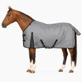 Horse Blanket 600D Ripstop Winter Turnout Blanket, 250 GSM Polyfill, 100% Waterproof & Breathable, Cold Weather Horse Bl
