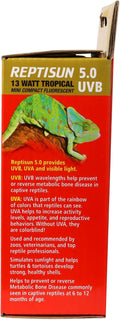 Zoo Med ReptiSun 5.0 Mini Compact Fluorescent Lamp 13 Watts