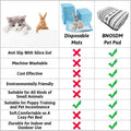 BNOSDM 78.7 in Rabbit Cage Liners Washable Reusable Bunny Bedding Pets Dog Whelping Pads with Anti Slip Bottom Pad Rug f