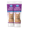 PetAg Hairball Solution Gel Supplement for Cats - 3.5 oz, Pack of 2 - Helps Prevent and Reduce Hairballs in Cats 6 Months and Older