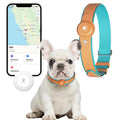 2-in-1 GPS Tracker for Dogs: Smart Pet Collar with Real-Time Tracking,No Monthly Fee/Subscription (iOS Only) Waterproof, Anti-Lost,365-Day Long Battery Life GPS Tracker Dog Collar(Tracker Included)