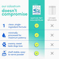 Native Pet Colostrum for Dogs - Bovine Colostrum Powder - Dog Allergy Relief, Itchy Skin Relief, Immune Support & Gut Health - 100% Single-Ingredient Supplement with Bioactive Nutrients - 120 Scoops