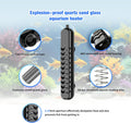 100W Submersible Fish Tank Heater for 10-20 Gallon with Auto Shut-Off When Leaving Water—Aquarium Heater, Dry-Burn & Ove