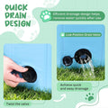 Foldable Dog Pool 47'' x 12''(120 x 30cm)