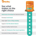 Zesty Paws Clean Breath Dental Chews for Dogs - Peppermint, 120 Ct