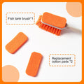 Small Fish Tank Cleaner Brush, Algae Scraper for Aquarium,11.8IN