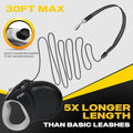 Fida Upgraded Retractable Dog Leash, 30ft, Heavy Duty