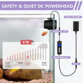 hygger Lite Wave Maker for 10-50 Gallon Aquariums, 792 GPH Magnetic Base