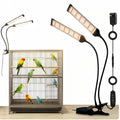 Bird Health Cage Supplementary Light with Full-Spectrum LED Pet Light, Intelligently Timing to Help Synthesize Vitamin D3 and Promote Calcium Absorption