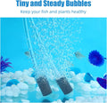 AQUANEAT Aquarium Air Stones 1 inch 12 Pack, Bubble Stone, Aerator Bubble Diffuser, Air Pump Accessories for Aquariums, 