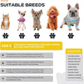 Dog Shoes for Winter Dogs Boots & Paw Protector Warm Pet Booties for Puppy with Reflective Strip Dog Snow Boots for Smal