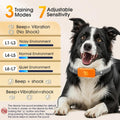 KJKZO Dog Bark Collar for Large Medium Small Dogs, Effective No-Bark Collar, Smart Barking Collar, 2026 Upgraded Bark Collar with 7 Sensitivity, 3 Modes, Waterproof, Carrot Orange