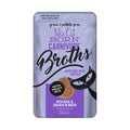Tiki Cat Born Carnivore Broths, Duck & Chicken Recipe, Hydration and Flavor Supplement Cat Food Topper, 1.3 oz. Pouch (12 Count)