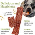 Farm Hounds - Duck Strips - Premium Natural Jerky for Dogs - Made from 100% Humanely Raised Duck - Break-to-Size - Great for Training & Treats - No Added Fillers - Made in USA - 4.5 oz - 1 Pack