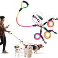 3 Way Dog Leash, 75 Inch Dog Leash Detachable 360 Swivel with Soft Padded Handle for Small/Medium Dogs PT048