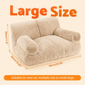 Gimars Large Cat Bed for Indoor Cats