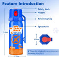 Dog Deterrent Spray, Citronella Repellent for Dogs 70ml (2.37Oz) Each