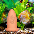 Sosoport Angelfish Spawning Cone Pottery Clay Light Brown