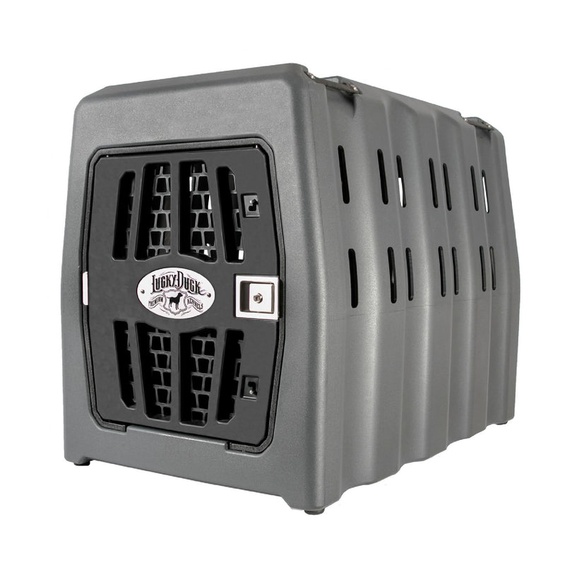 Lucky Dog Kennel, Durable Crash Tested Portable Dog Crates, Large