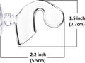 Glass Nano CO2 Drop Checker with Solution for Planted Aquarium System - CO2 Concentration Monitor Set (Nano Drop Checker