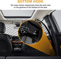 Dog Barrier for Car SUV, 47" Dogs Net with Metal Hooks, Stretchable Mesh Cargo Net, Car Divider Dog Gate for Driving Saf