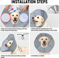 YJGF Soft Dog Cone Collar, Elizabethan Dog Cone Collar Alternative